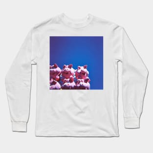 Pig Prizes on the Midway #2 - Diana Medium Format Photograph Long Sleeve T-Shirt